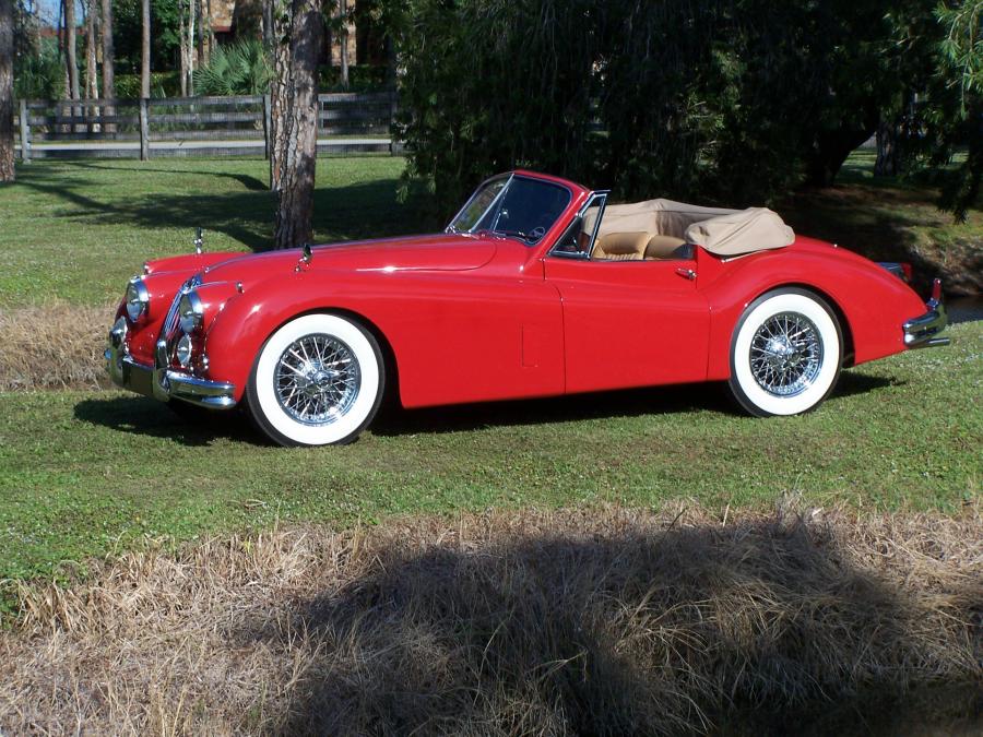  Jaguar XK140M Drophead Coupe 1955 года  (фото 17 из 28)